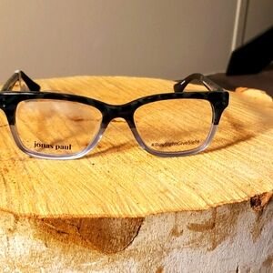 Jonas Paul Edward/Elsie Eyeglass Frames in Blue Tortoise